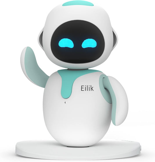 Eilik Interactive AI Robot Companion - Smart Desktop Pet with Emotional Intelligence, Touch Sensors & Voice Recognition for Kids & Adults
