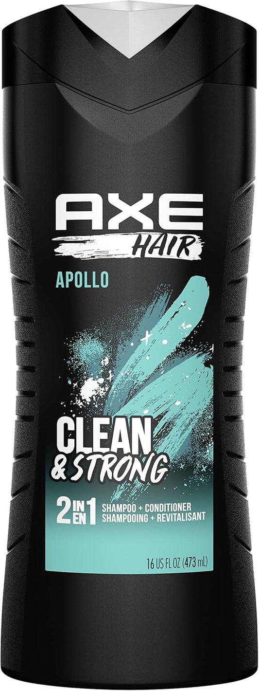 2 in 1 Shampoo for Clean & Strong Hair Apollo Sage & Cedarwood Men'S Shampoo & Conditioner in a 100% Recycled Bottle 473 Ml