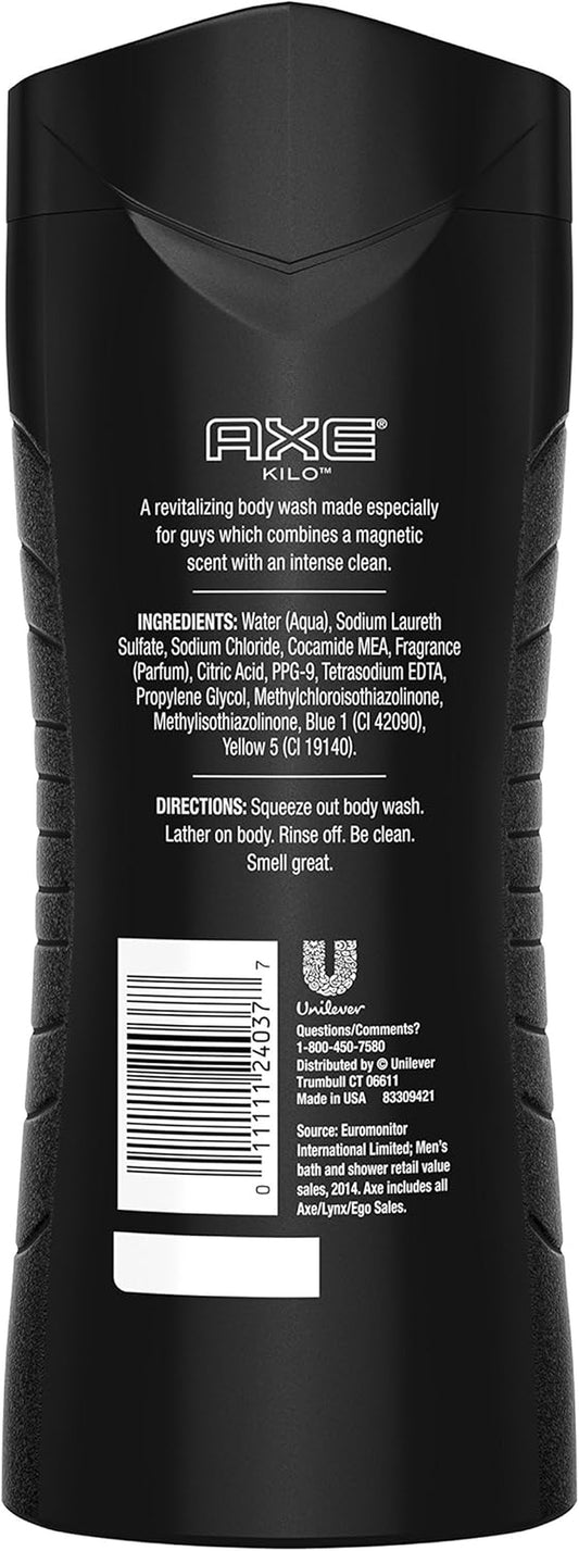 Kilo Revitalizing Shower Gel by  for Men, 16 Ounce
