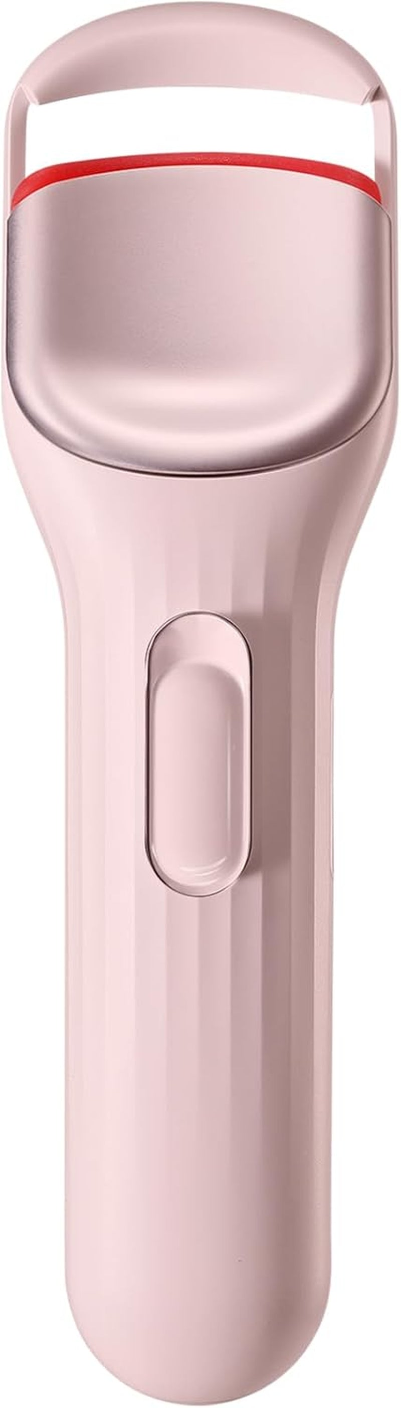 Heated Eyelash Curler Professional- Naturally Curling Eye Lashes with Innovative Heating Silicone, Electric Eyelashes Curler with 600Mah Rechargeable Battery EC4001 (Pink)