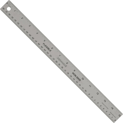 Stainless Steel Ruler, 15-Inch/38Cm (1013-5211)