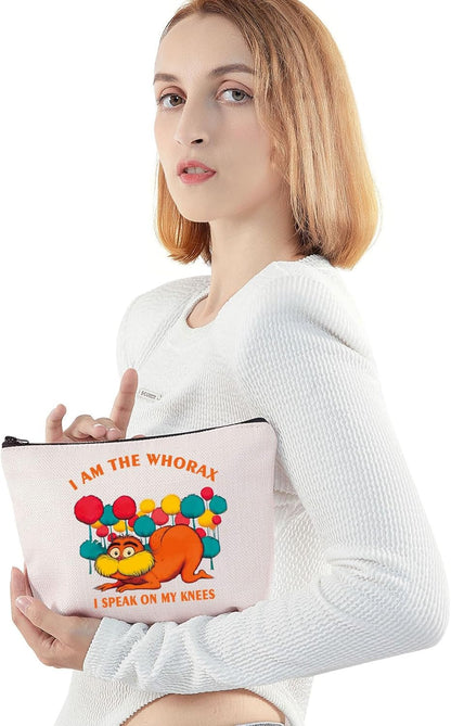 Book Lover Makeup Bag Book Character Gifts I Am the Whorax I Speak on My Knees Gifts, MY KNEES Mb, Fit