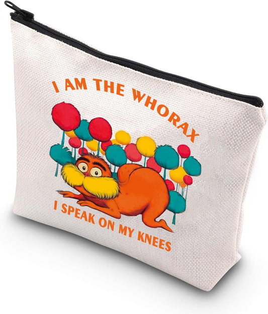 Book Lover Makeup Bag Book Character Gifts I Am the Whorax I Speak on My Knees Gifts, MY KNEES Mb, Fit