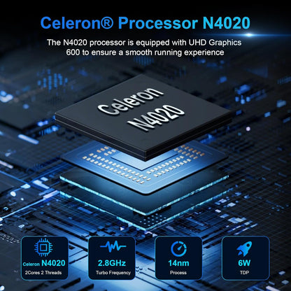 11.6" Laptop Touchscreen 360° Foldable Laptop PC 6GB RAM 128GB SSD FHD Display Laptop Computer Celeron N4020 with 256GB SD Card Dual Band Wifi Bluetooth 4.2 USB 3.0 * 1 HDMI*1 for Office Study Silver