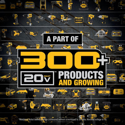 Dewalt DCF840D1 20V MAX Brushless Cordless Impact Driver - 1/4" Lightweight Variable Speed with LED