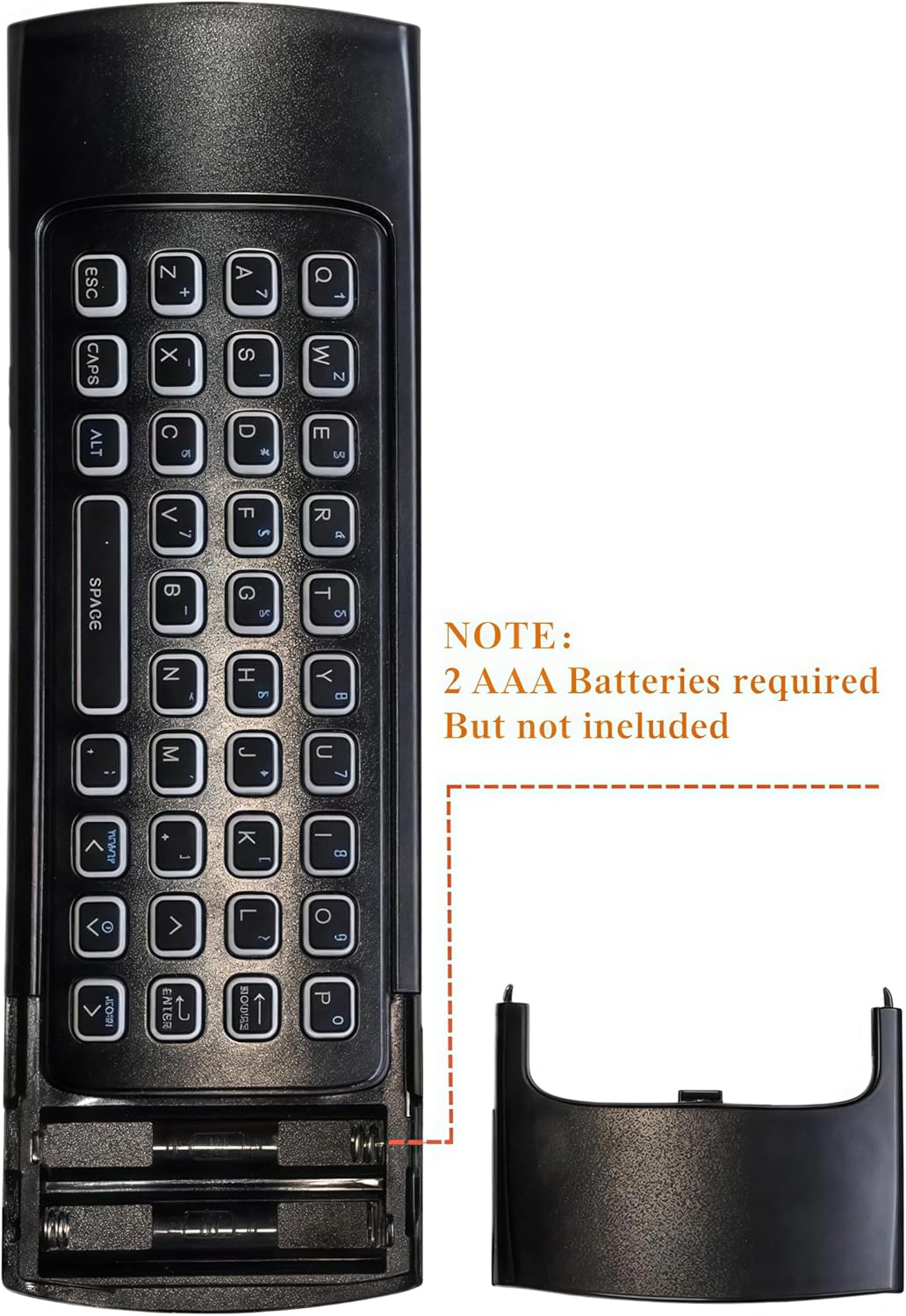 MX3 2.4G Air Remote Mouse Multifunctional with 7 Color Backlit Remote Control, Mini Wireless Keyboard & Infrared Remote Control Learning for Android TV Box, Projector, PC, Mac,Ps3,Pad,Xbox