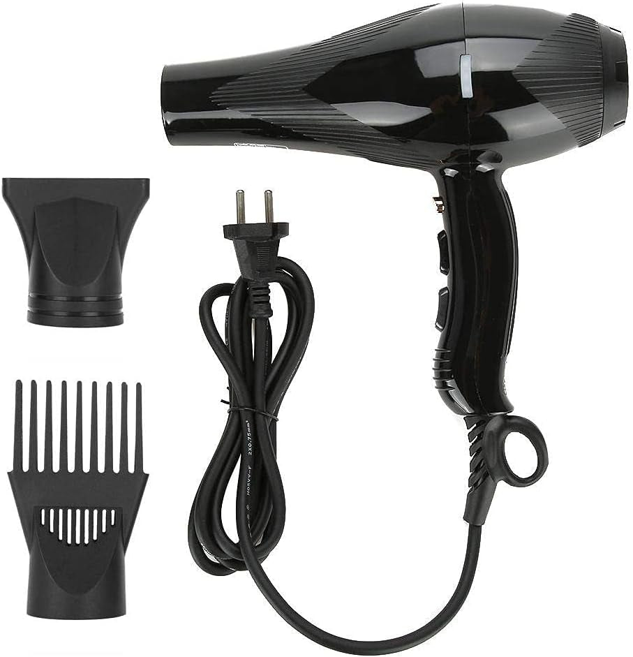 Hair Dryer with Diffuser 3000W, 3 Temperature Levels and 2 Speeds Hair Dryer Cold and Hot Air Blower Electric Hair Dryer