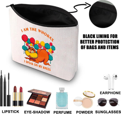 Book Lover Makeup Bag Book Character Gifts I Am the Whorax I Speak on My Knees Gifts, MY KNEES Mb, Fit