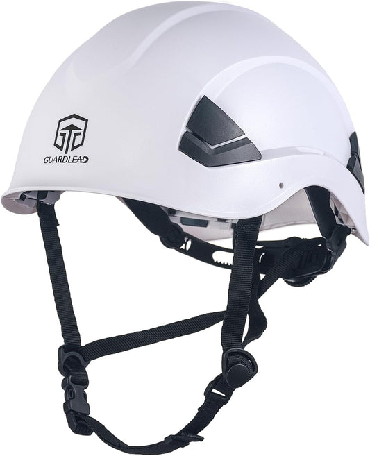 ProGuard Elite Vented Safety Hard Hat - ANSI Z89.1 Certified with Secure Chin Strap