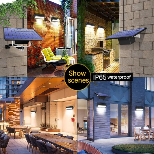 Canadian Jungle Solar Pendant Light - Upgraded Auto-Sensing Indoor/Outdoor Illumination