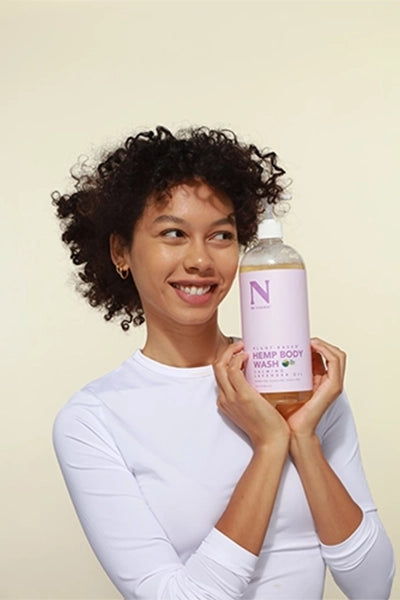 Hemp Body Wash - Natural Body Wash for Sensitive Skin - Moisturizing, Anti-Aging and Acne Reduction - Rose Water - 946 Ml