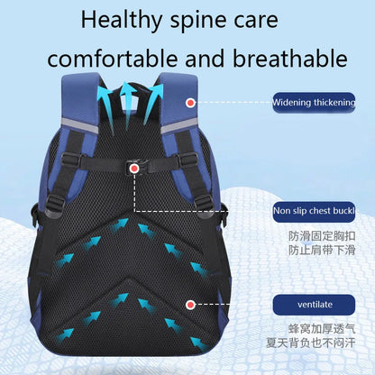 Astronaut Adventure Kids Backpack – Waterproof School Bag for Boys (Small & Large Sizes)