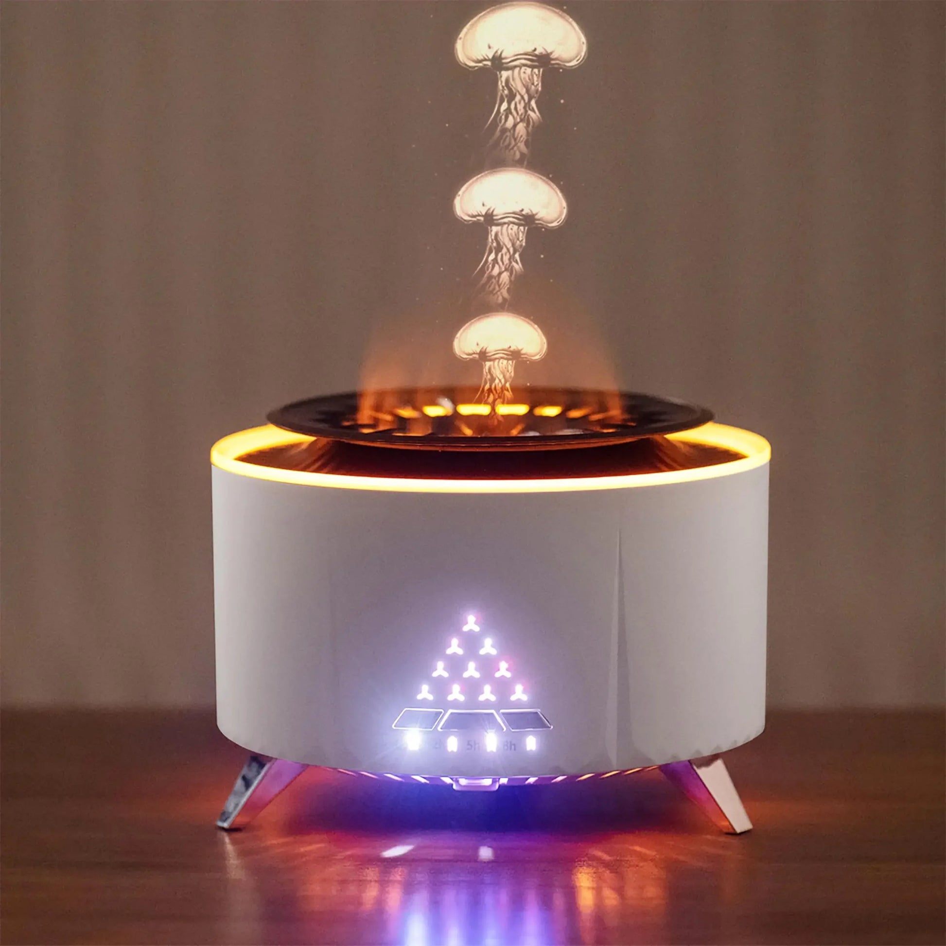 Jellyfish Essential Oil Diffuser - 350ML Cool Mist Aromatherapy Humidifier for Large Rooms