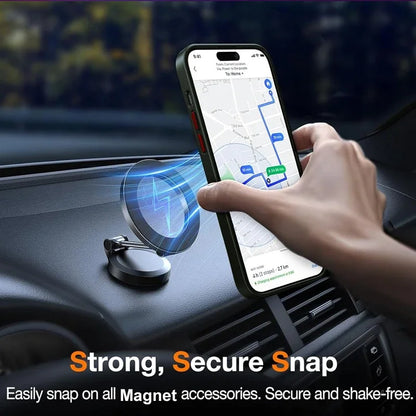 Magnetic Mobile Phone Case with Stand for Iphone 16 Pro Max 15 14 plus 13 12 Mini 11 Translucent Cover with Kickstand