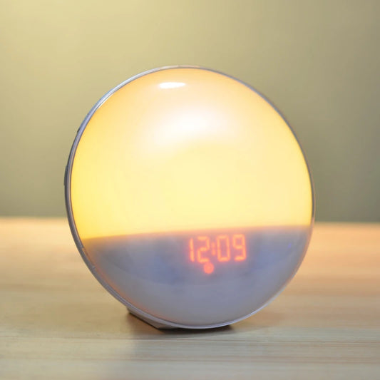Canadian Jungle Natural Dawn Light Alarm Clock for Sunrise Therapy 