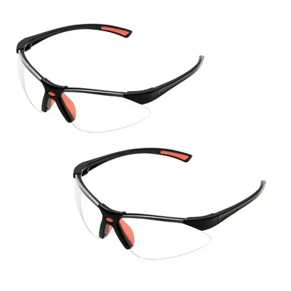 Canadian Shield Clear Vision Safety Glasses - Vented Workplace PPE & Riding Protection