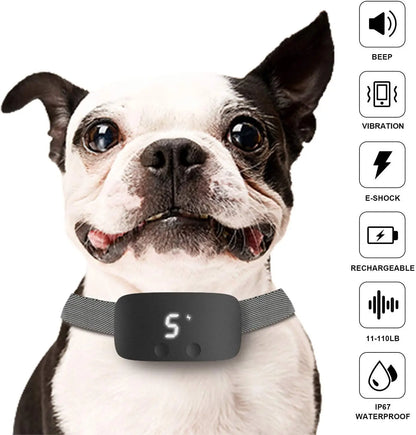 Automatic Anti Barking Dog Collar – Rechargeable, Waterproof & Smart Bark Stopper