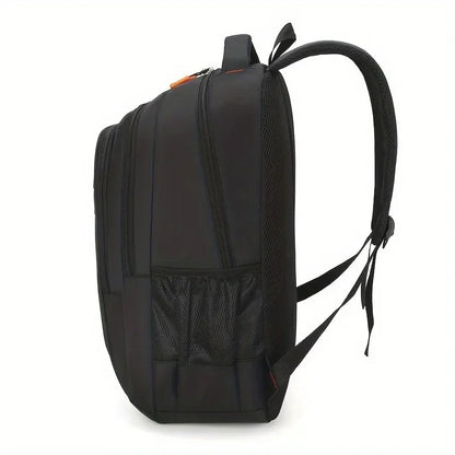 Large Capacity Waterproof School Backpack – Adjustable Laptop Bag for Men