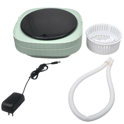 6L/11L Folding Portable Washing Machine with Spin Dryer – Mini Ultrasonic Washer for Clothes, Underwear, and Socks | Travel & Home Use | 110V/220V