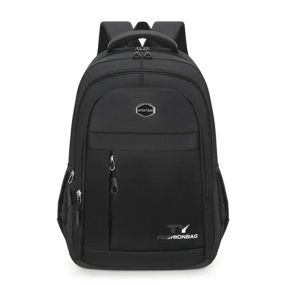 Large Capacity Waterproof School Backpack – Adjustable Laptop Bag for Men