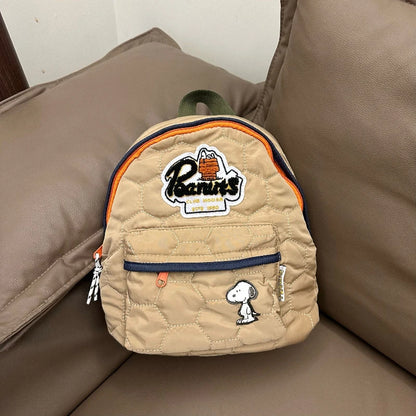 2025  Snoopy & Peanuts Cartoon Kids Backpack – Kindergarten School Bag for Boys & Girls Ages 3-6