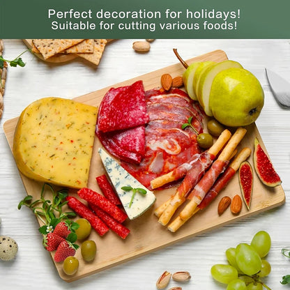 Premium Bamboo Wooden Cutting Board - Thickened Kitchen Chopping Board for Meat, Vegetables & Fruit Preparation