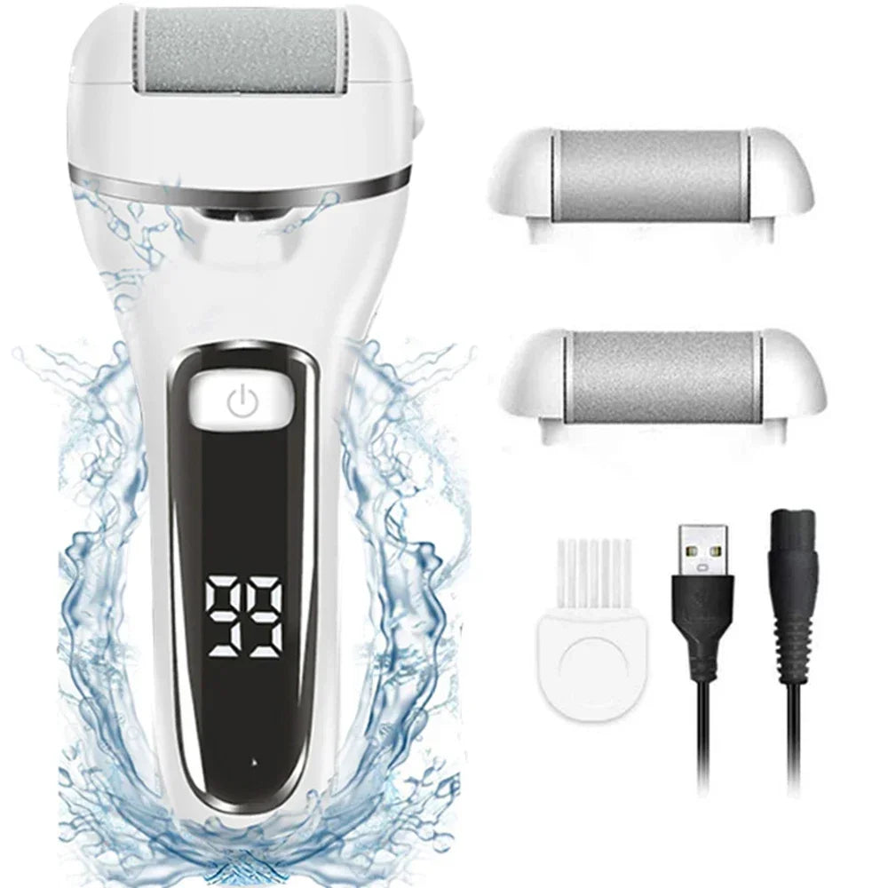 Rechargeable Electric Foot File Callus Remover Machine Pedicure Device Foot Care Tools Feet for Heels Remove Dead Hard Skin