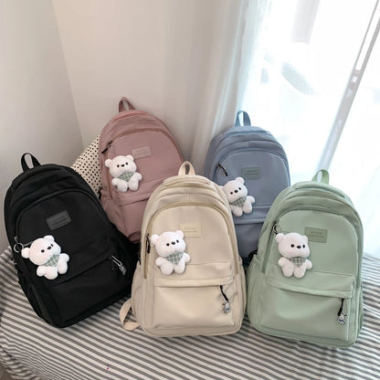  KawaiiTrend™ High-Capacity Laptop Backpack – Waterproof School Bag for Teens & Adults