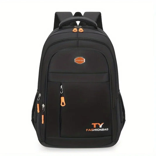 Large Capacity Waterproof School Backpack – Adjustable Laptop Bag for Men
