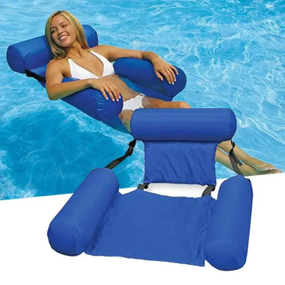 New Inflatable Mattresses Water Swimming Pool Accessories Hammock Lounge Chairs Pool Float Water Sports Toys Float Mat Pool Toys
