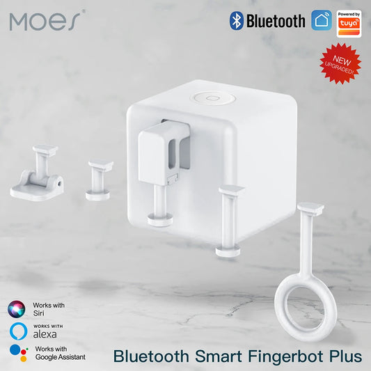 MOES Smart Fingerbot - Bluetooth Button Pusher with Voice Control