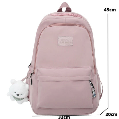  KawaiiTrend™ High-Capacity Laptop Backpack – Waterproof School Bag for Teens & Adults