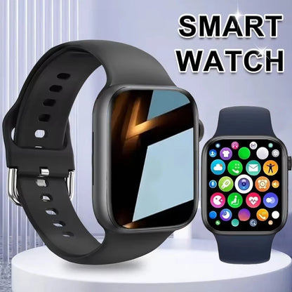 TechSync X1 Smartwatch - 1.73" OLED Health Monitor with Bluetooth 5.0