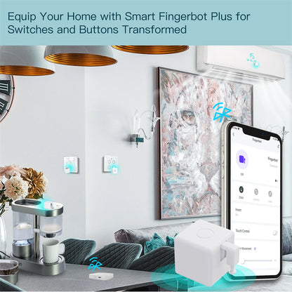 MOES Smart Fingerbot - Bluetooth Button Pusher with Voice Control