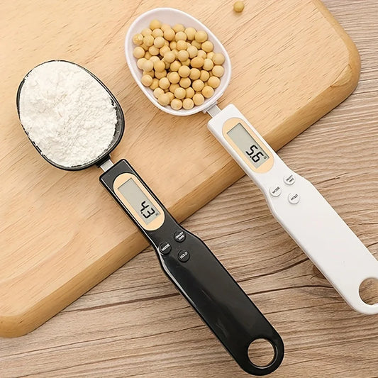 Precision Digital Kitchen Scale with Coffee Scoop - 500g Capacity LCD Display Electronic Food Scale for Baking, Coffee, Pet Food & Cooking