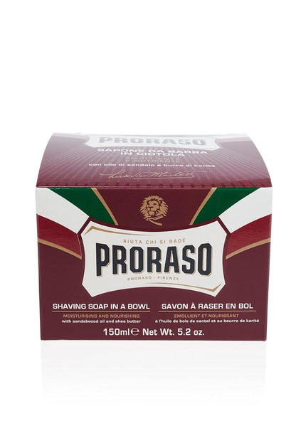 Proraso Shaving Soap in a Bowl, Moisturizing and urishing, 5.2 Oz, 1 Count