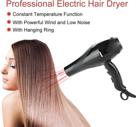 Hair Dryer with Diffuser 3000W, 3 Temperature Levels and 2 Speeds Hair Dryer Cold and Hot Air Blower Electric Hair Dryer