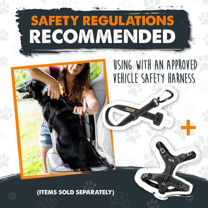 Dog Car Safety Belt | Dog Seatbelt Ensures Pet Protection While Driving - Seatbelt for Dogs for Car - Dog Vehicle Accessory - Dog Car Seat Belt Attachment - Car Leash Restraint System