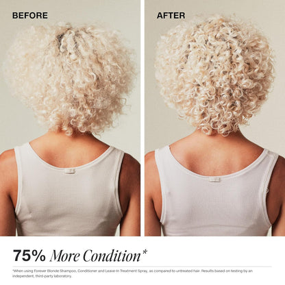 Paul Mitchell Forever Blonde Leave-In Treatment Spray, Repairs + Adds Shine, Ideal for Bleached + Lightened Hair, 150 Ml