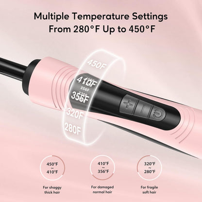 Electric Hot Comb by , Pressing Combs for Black Hair, Wigs & Beard, Anti-Scald Straightening Comb with Keratin & Argan Oil Infused Teeth, Temperatures Adjustable, 60 Min Auto Shut Off