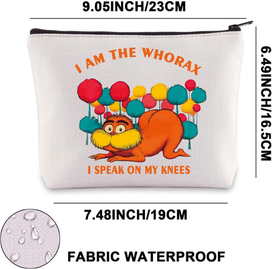 Book Lover Makeup Bag Book Character Gifts I Am the Whorax I Speak on My Knees Gifts, MY KNEES Mb, Fit