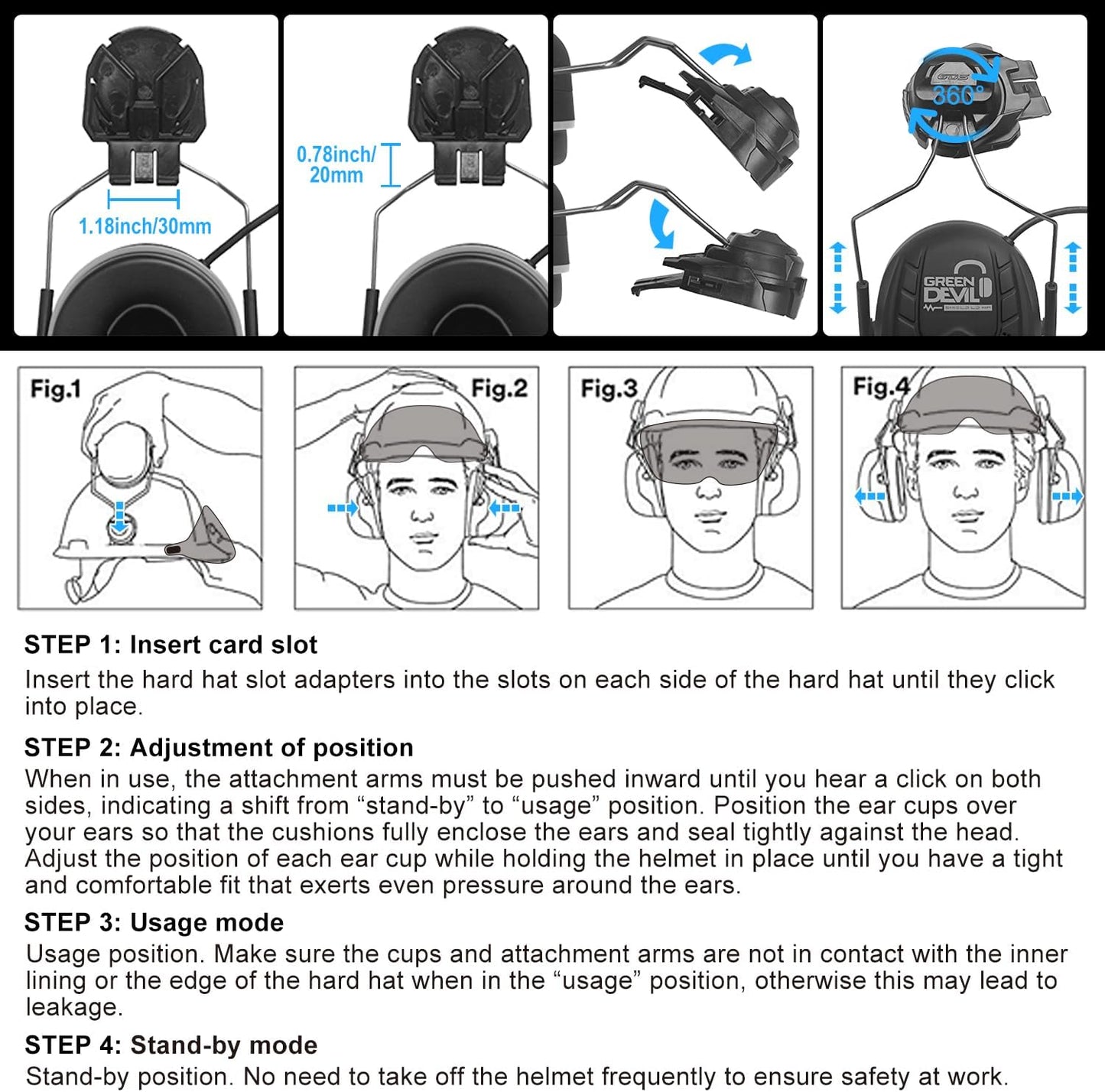 ConnectGuard Pro Safety Helmet - Bluetooth Ear Protection with Visor & Ventilation System