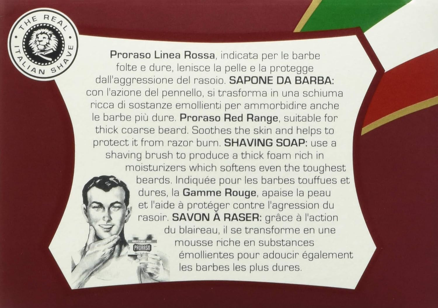 Proraso Shaving Soap in a Bowl, Moisturizing and urishing, 5.2 Oz, 1 Count