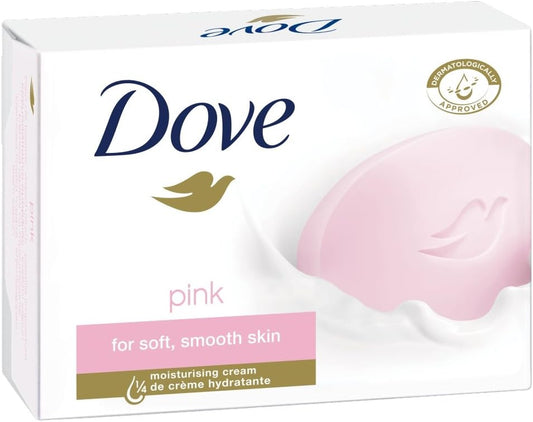 Bar Soap, Pink, 2 Bars X 100G