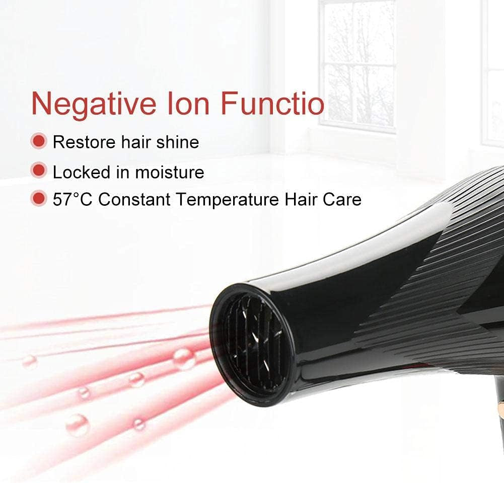 Hair Dryer with Diffuser 3000W, 3 Temperature Levels and 2 Speeds Hair Dryer Cold and Hot Air Blower Electric Hair Dryer