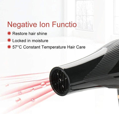 Hair Dryer with Diffuser 3000W, 3 Temperature Levels and 2 Speeds Hair Dryer Cold and Hot Air Blower Electric Hair Dryer
